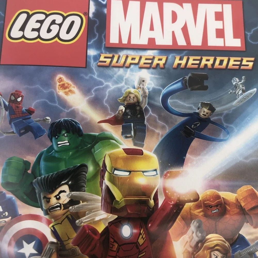 Lego Xbox 360‎ Marvel Super Heroes Video Game Warner Brothers